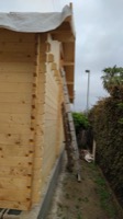 Construcción casa de madera