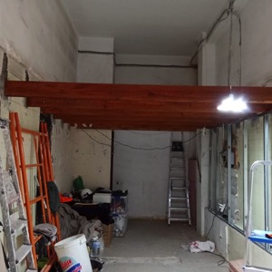Reformas Iron - Local que es transforma en altell habitatge